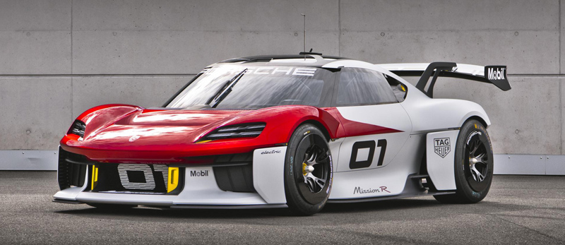 Porsche Mission R Electric Concept Study 2021 